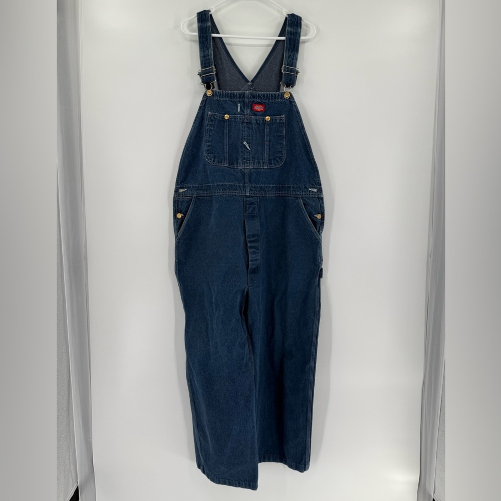 Vintage 90s Dickies Overalls Bibs Made in‎ USA 44x32
